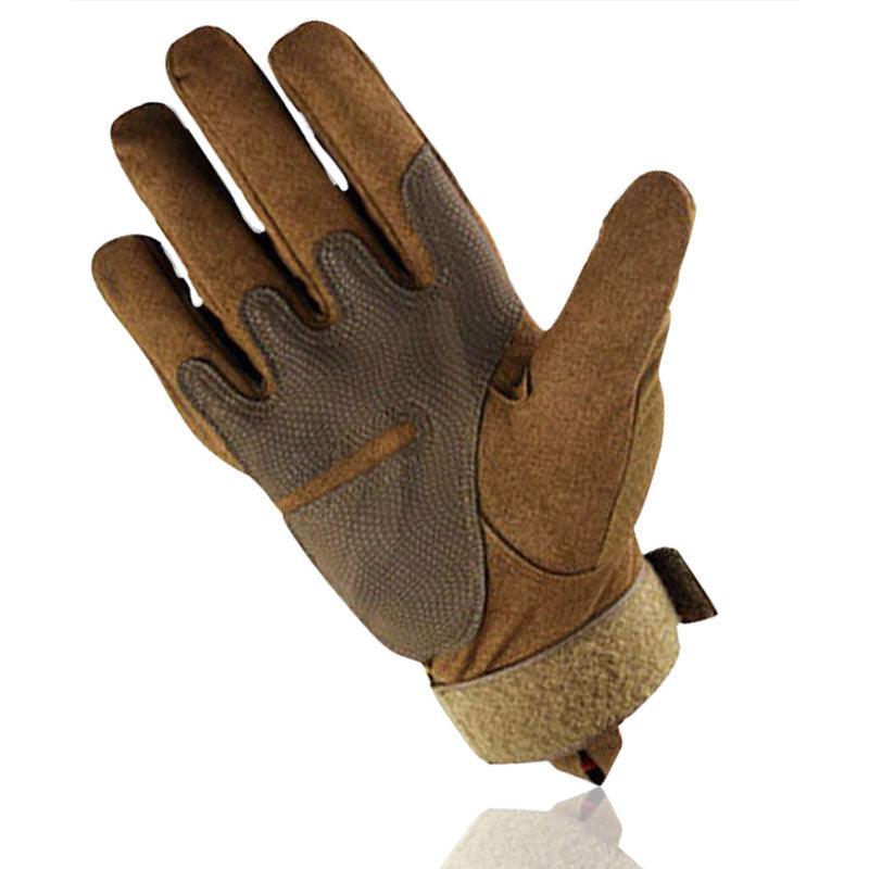 Super Fiber Leather Army Military Gloves - Pogo Cycles