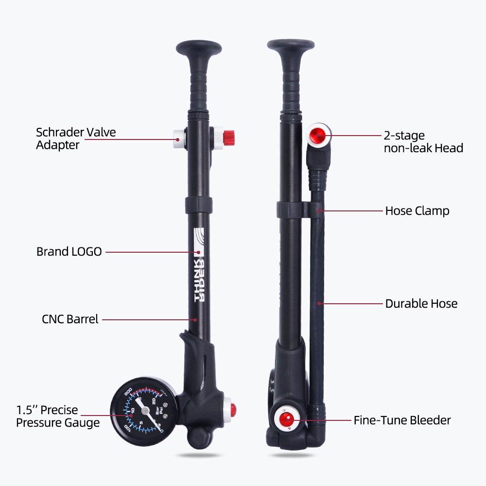 Think Rider Bike Air Pump - Pogo Cycles