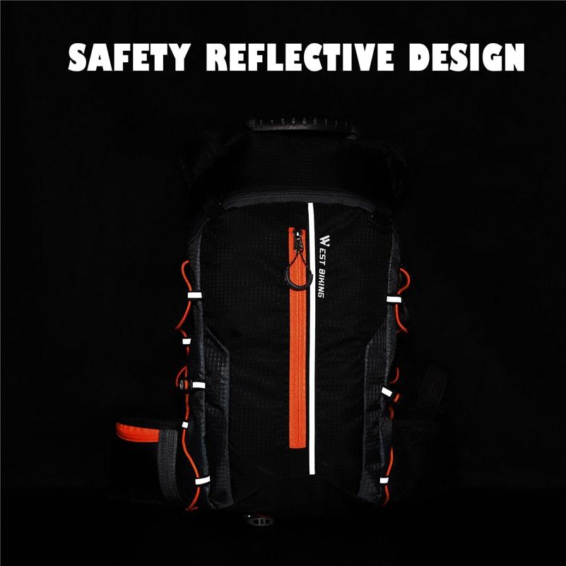 WEST BIKING 10L Breathable Cycling Backpack Waterproof Folding Bicycle Bag - Pogo Cycles