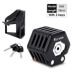 WEST BIKING Bike Foldable Password Lock - Pogo Cycles