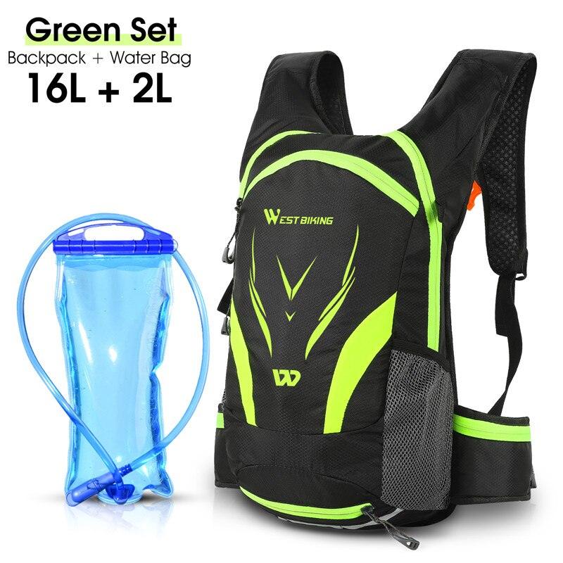 WEST BIKING Waterproof Bicycle Bag Reflective Outdoor Sport Backpack Mountaineering Climbing Travel Hiking Cycling Bag Backpack - Pogo Cycles