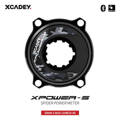 XCADEY XPOWER-S Road Bicycle Bike MTB Spider Power Meter For SRAM ROTOR RaceFce Crank Chainring 104BCD 110BCD - Pogo Cycles