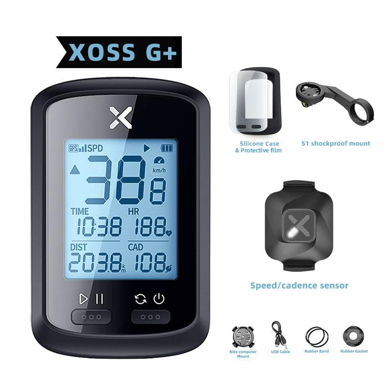 XOSS G plus G bike GPS Bicycle Computer Wireless Speedometer Waterproof cycling gps cycle computer Bicycle speedometer - Pogo Cycles