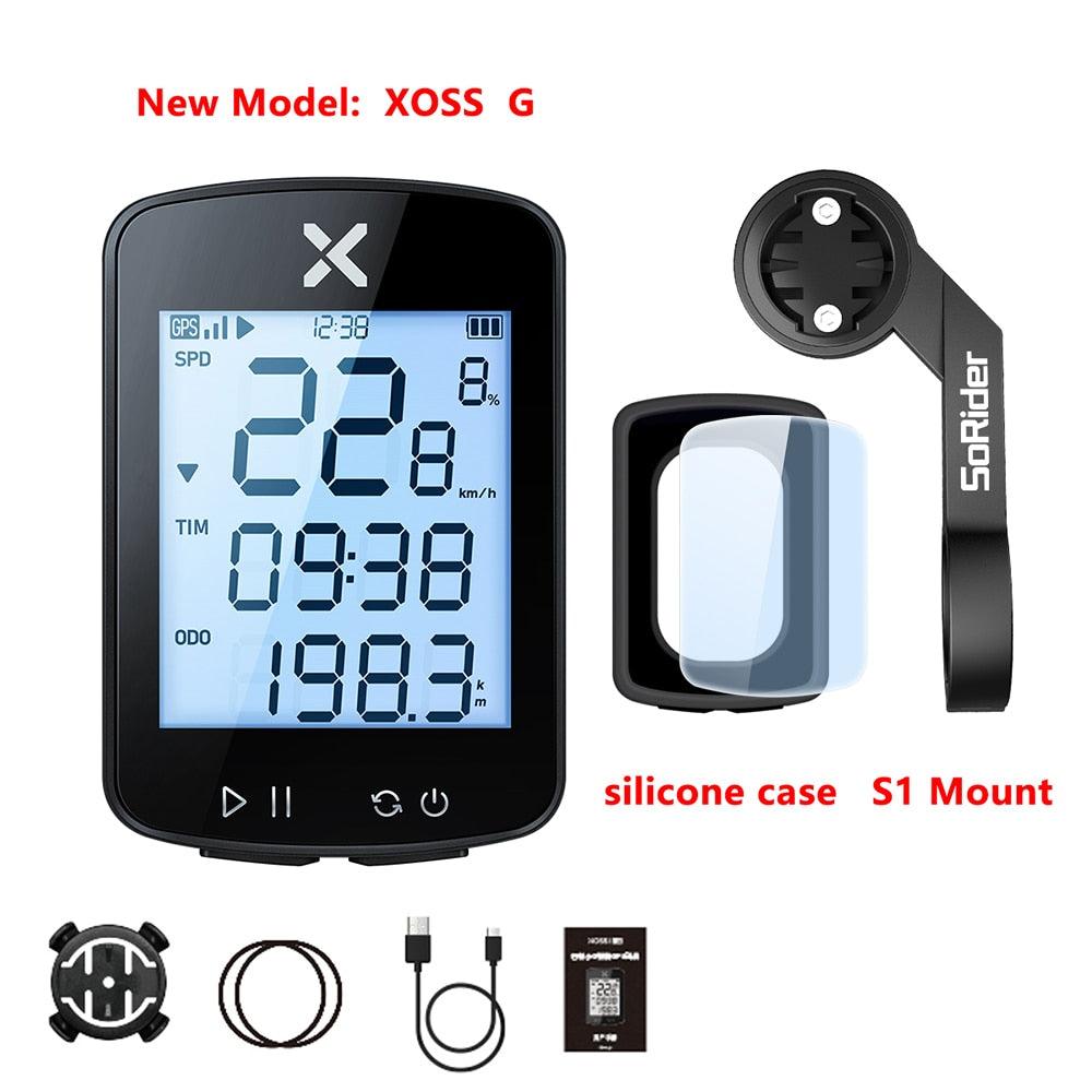 XOSS G2 G+2 Bike Computer Wireless GPS Cycling Speedometer Roadbike MTB Waterproof ANT+ Cadence Speed Smart Bicycle Computer - Pogo Cycles