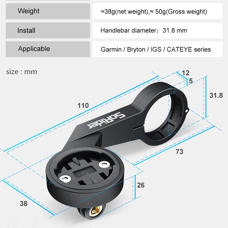 XOSS S1 Bike Computer Mount Vortex Speed and Cadence Sensor X2 Heart Rate Monitor ANT+ Cycling For GARMIN Magene iGPSPORT Bryton - Pogo Cycles