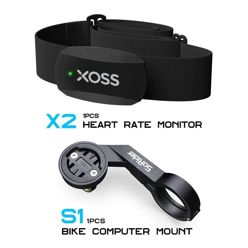 XOSS S1 Bike Computer Mount Vortex Speed and Cadence Sensor X2 Heart Rate Monitor ANT+ Cycling For GARMIN Magene iGPSPORT Bryton - Pogo Cycles