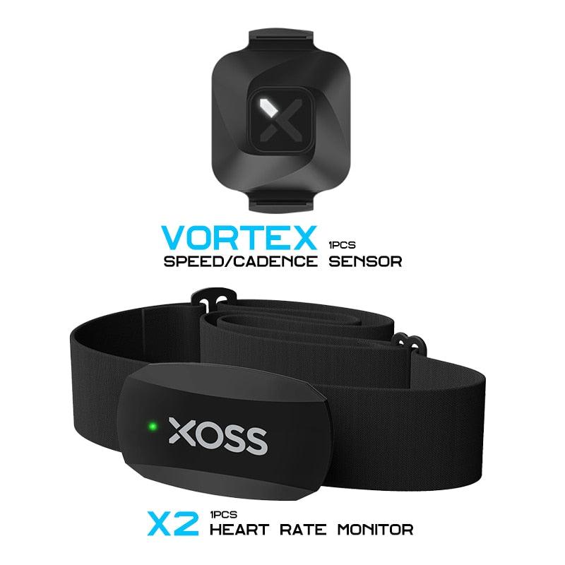 XOSS X2 Heart Rate Monitor Sensor Dual Mode With Chest Strap Cycling Computer Bike For NAV G Plus Wahoo Garmin Sports Run - Pogo Cycles