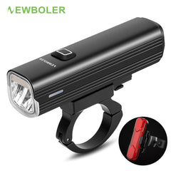 NEWBOLER Bicycle Light Front 1000Lumen Bike Light 4800mAh Waterproof Flashlight USB Charging MTB Road Cycling Lamp Accessories - Pogo Cycles